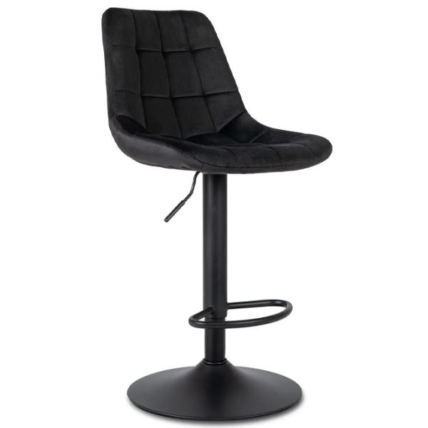Scaun de bar Mebel Elite Arcos 2 Catifea / Metal / Black photo 2