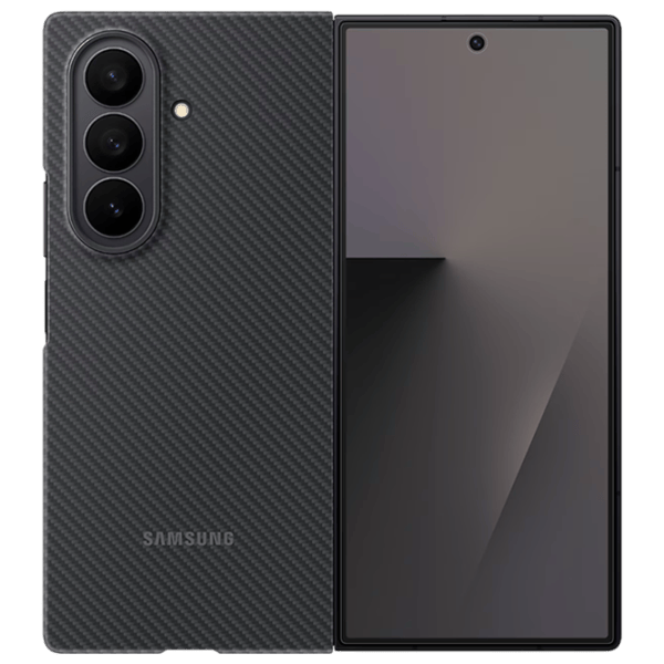 Husă pentru smartphone Samsung Galaxy Fold 7 Samsung / Flip Cover / TPU / Black Carbon black photo 1
