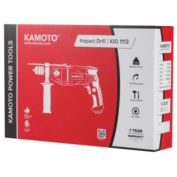 Дрель Kamoto KID1113 1100 Вт / 2800 об/мин photo 11