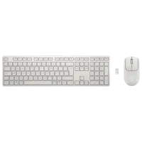 Клавиатура и Мышь HP 490C Wireless Kit Беспроводные / Белый