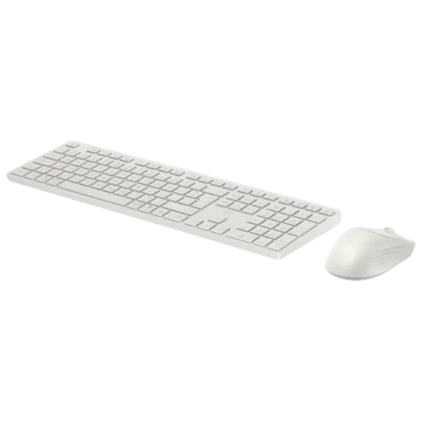 Tastatura & Mouse HP 490C Wireless Kit Fără fir / White photo 2