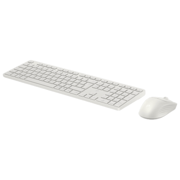 Tastatura & Mouse HP 490C Wireless Kit Fără fir / White photo 2