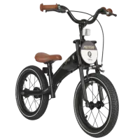 Велосипед Qplay Motor 3in1 16 14" Металл / Черный Золотой photo 3