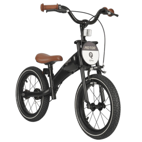 Bicicletă Qplay Motor 3in1 14 14"  Metal / Black Gold photo 2