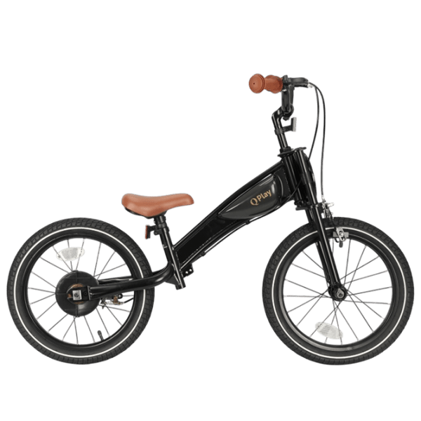 Bicicletă Qplay Motor 3in1 14 14"  Metal / Black Gold photo 4