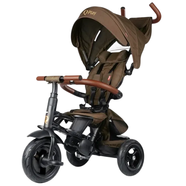 Трицикл Qplay Rito Deluxe  / Коричневый photo 1