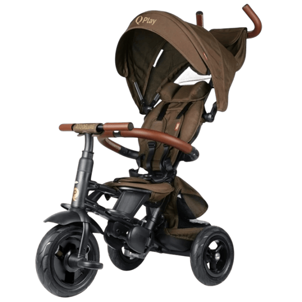 Трицикл Qplay Rito Deluxe  / Коричневый photo 1