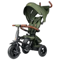 Triciclu Qplay Rito Deluxe  / Olive Green