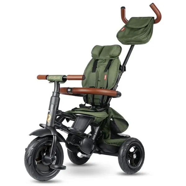 Triciclu Qplay Rito Deluxe  / Olive Green photo 2