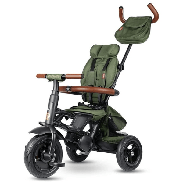 Triciclu Qplay Rito Deluxe  / Olive Green photo 2