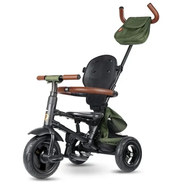 Triciclu Qplay Rito Deluxe  / Olive Green photo 3