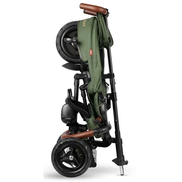 Triciclu Qplay Rito Deluxe  / Olive Green photo 6