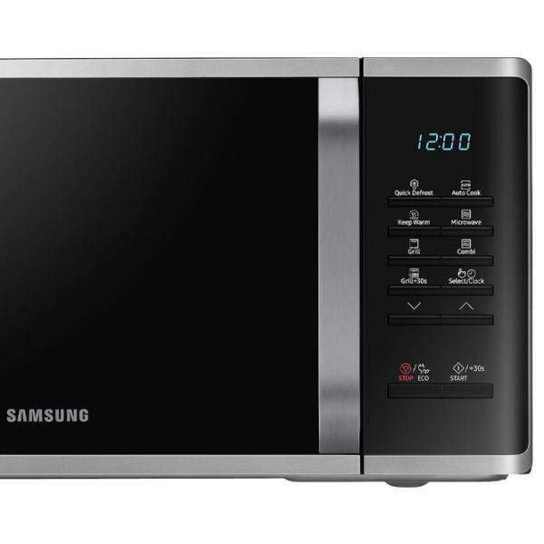 Микроволновая печь Samsung MG23K3523AS/E2 Отдельно стоящий / 800 Вт / Нержавеющая сталь photo 6