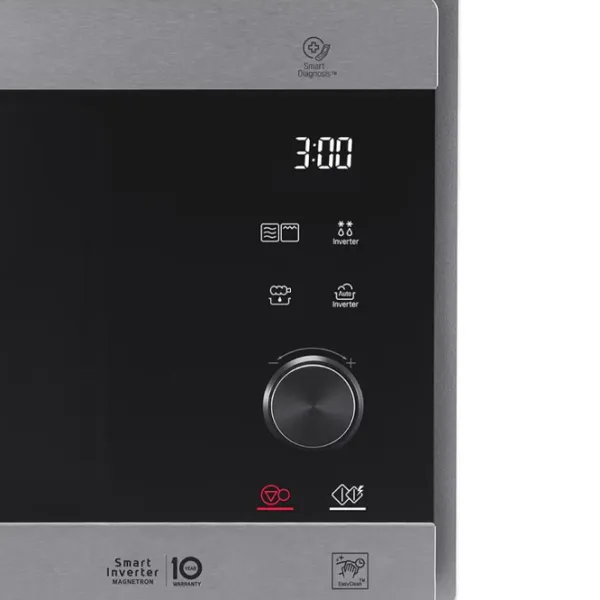 Микроволновая печь LG MH6565CPS Отдельно стоящий / 1000 Вт / Нержавеющая сталь photo 5