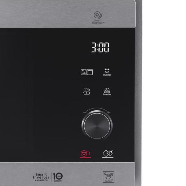 Микроволновая печь LG MH6565CPS Отдельно стоящий / 1000 Вт / Нержавеющая сталь photo 5