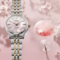 Ceas de mână pentru femei Seiko SRPM06J1 Mecanic / 34 mm photo 3