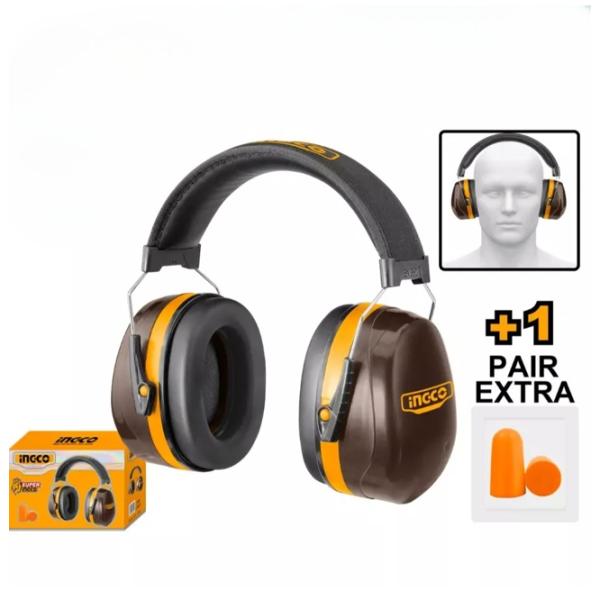 Каски защитные INGCO HEM3328 Черный photo 2