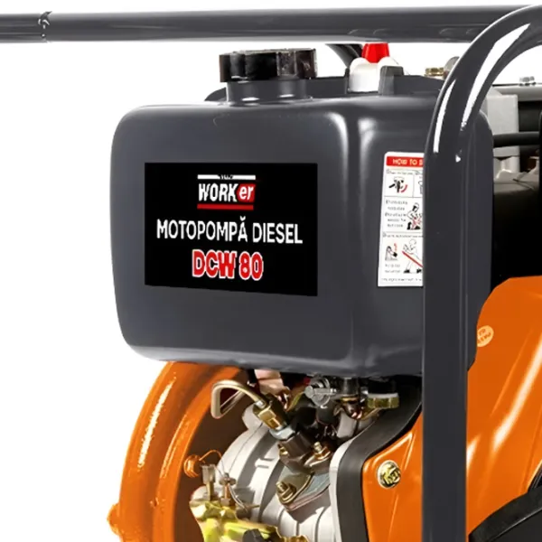 Мотопомпа Technoworker DCW80   / Дизель photo 5
