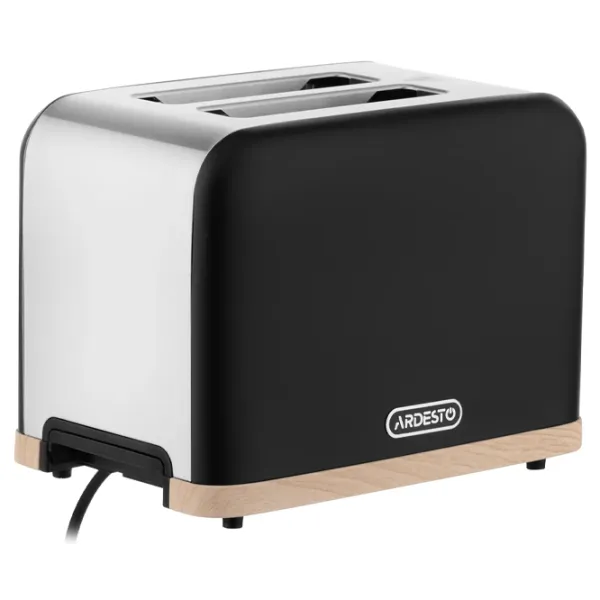 Toster Ardesto T-F420BWD Mecanic / 930 W / Black photo 4