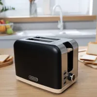 Тостер Ardesto T-F420BWD Механическое / 930 Вт / Черный photo 5