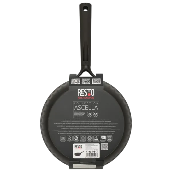 Tigaie Resto Ascella 94009 Universală / 24 cm / Black photo 7