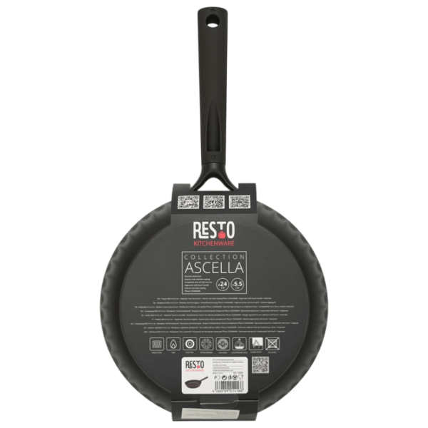 Tigaie Resto Ascella 94009 Universală / 24 cm / Black photo 7