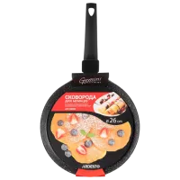 Сковорода Ardesto Gemini Gourmet AR1926GBP Для блинов / 26 см / Черный photo 4