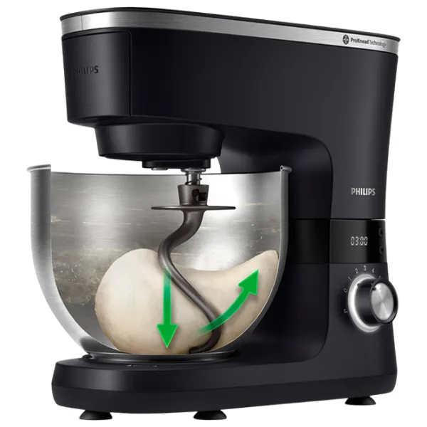 Кухонный комбайн Philips HR7962/01 1000 Вт / Черный photo 2