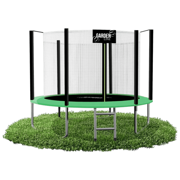 Батут GardenLine TRA4262   / Зеленый / Диаметр - 252 см photo 2