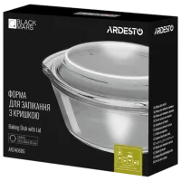 Formă de copt Ardesto Black Mars Sticlă photo 3