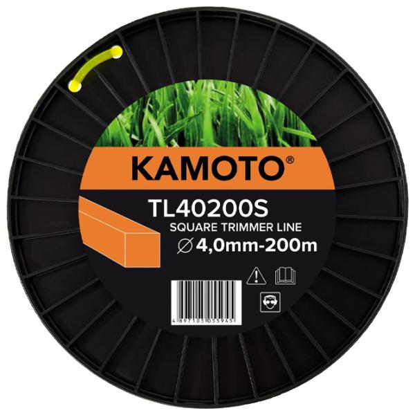 Леска для триммера Kamoto TL40200S Nailon / / 200 м photo 1
