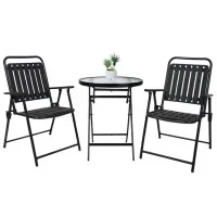 Set mobilă terasă Valconi WJX-11 Metal / Metal / Metal / Brown