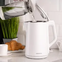 Ceainic electric Ardesto EKL-X50 1.5l / Ascuns / White photo 8