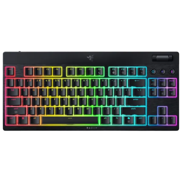 Tastatură Razer BlackWidow V4 Low-Profile TKL Fără fir / Black photo 1