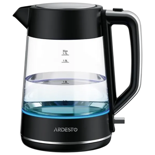 Ceainic electric Ardesto EKL-F115 1.7l / Ascuns / Black photo 1