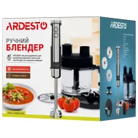 Blender de mână Ardesto HBSG-1000WHCHSL 1000 W / Black photo 16