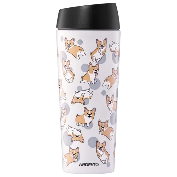 Термокружка Ardesto Coffee Time Corgi 450 мл photo 1