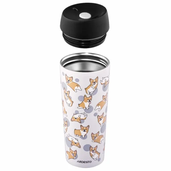 Термокружка Ardesto Coffee Time Corgi 450 мл photo 3