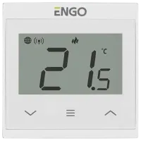 Termostat ENGO E55-W Pentru pardosea / Baterie
