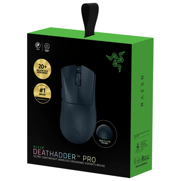 Мышь Razer DeathAdder V4 Pro Ultra-Lightweight USB / Черный photo 6