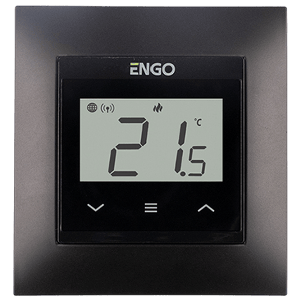 Termostat ENGO E55-B Pentru pardosea / Baterie photo 1