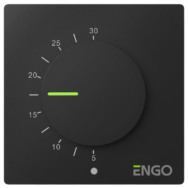 Termostat ENGO ESIMPLE-230B Pentru pardosea / Rețea photo 1