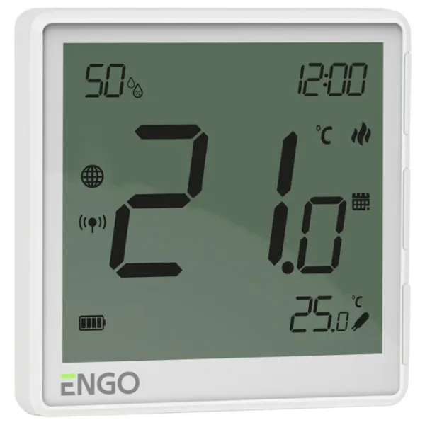 Termostat ENGO EONE-BATW Pentru pardosea / Baterie photo 3