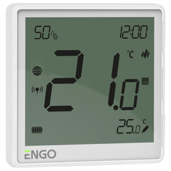 Termostat ENGO EONE-BATW Pentru pardosea / Baterie photo 3