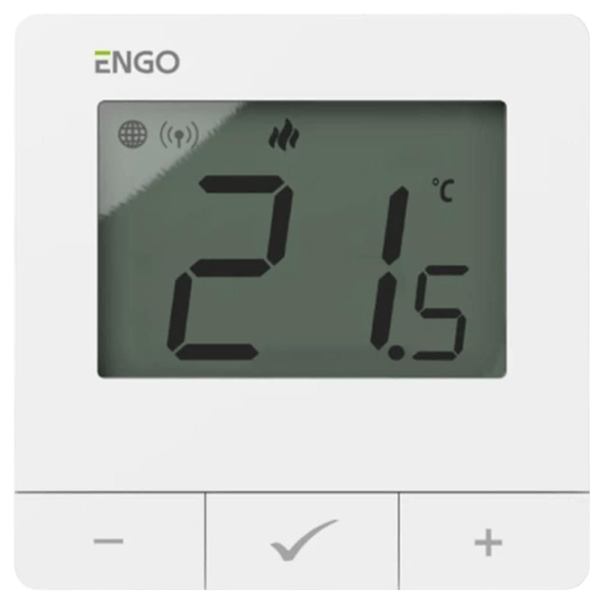 Термостат ENGO E25-BATW Для пола / Батарея photo 1