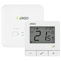 Termostat ENGO E7-RFW pentru condiționere / Baterie