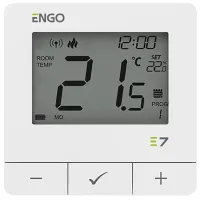 Termostat ENGO E7-RFW pentru condiționere / Baterie photo 3