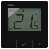 Termostat ENGO E25-BATB Pentru pardosea / Baterie