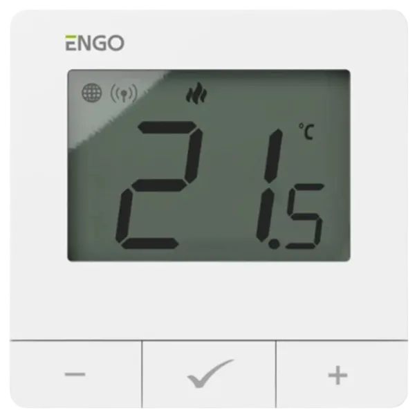 Termostat ENGO E25-230W Pentru radiator / Baterie photo 1