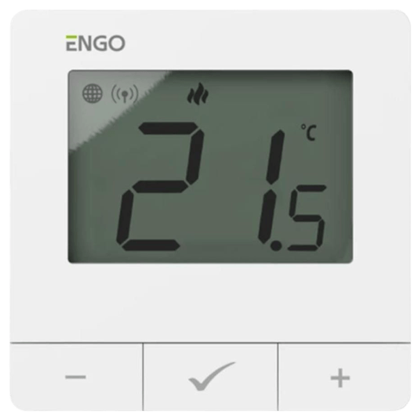 Termostat ENGO E25-230W Pentru radiator / Baterie photo 1